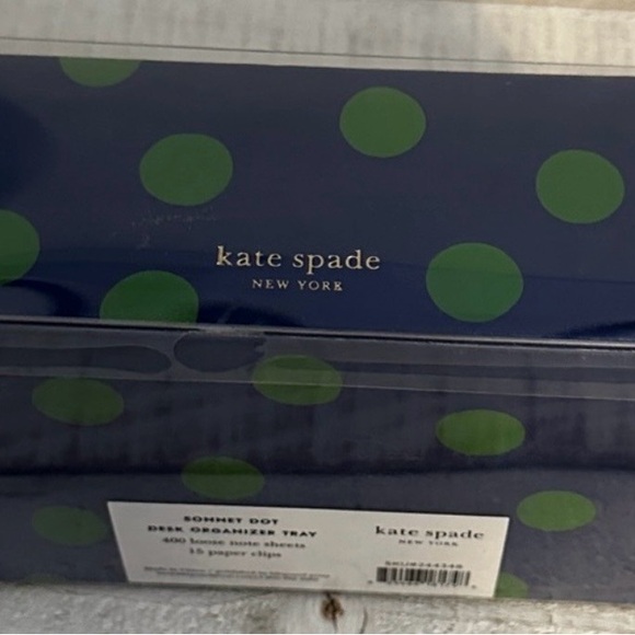 KATE SPADE NWT

Desk organizer notes tray - Picture 3 of 5